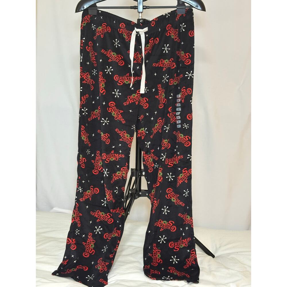 A Christmas Story Men's Lounge Pajama Pants XL Black Christmas Movie Sleepwear - Picture 2 of 5